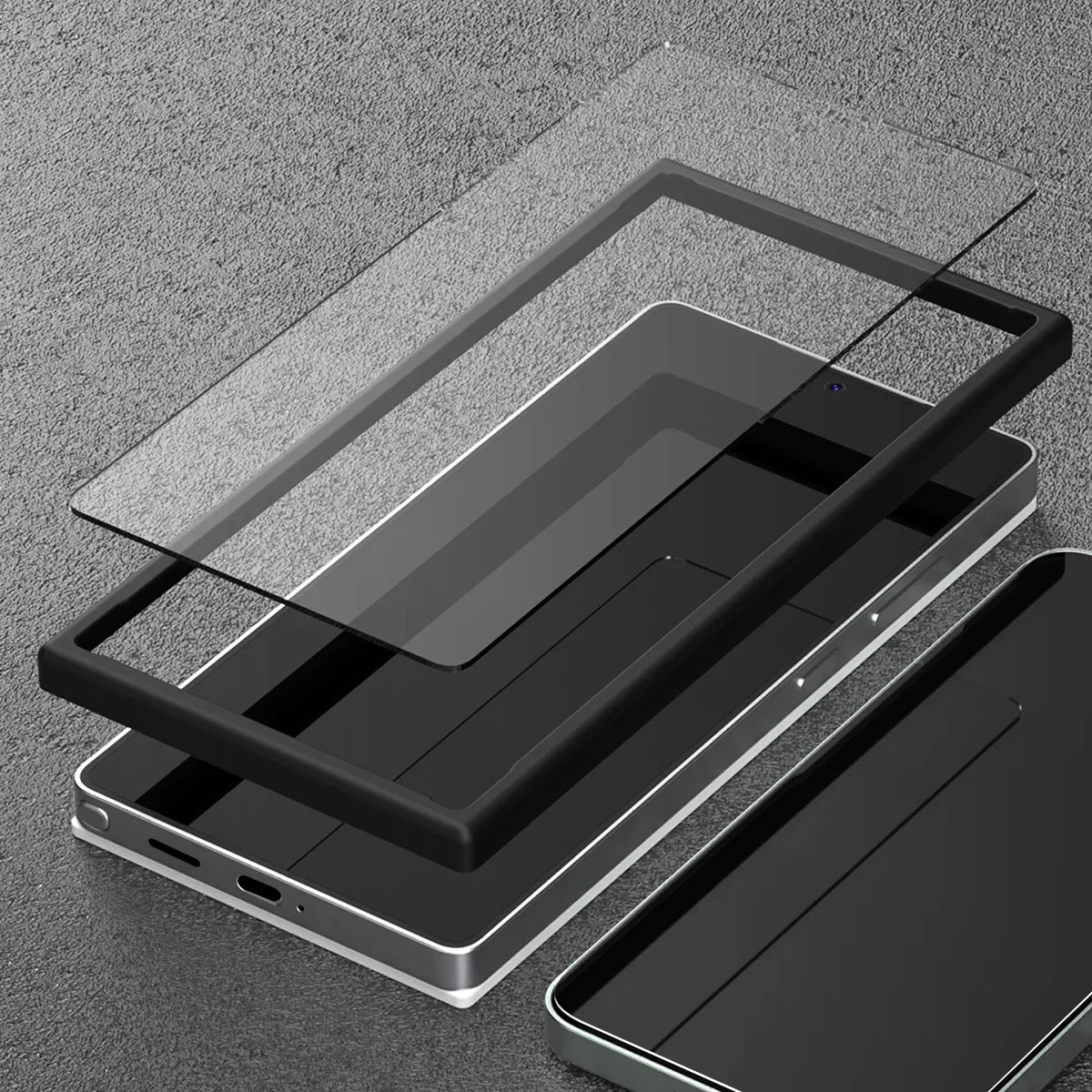 Araree Samsung S25 Core Glass Screen Protector - Clear - Tashqila Araree Samsung S25 Core Glass Screen Protector - Clear - Tashqila